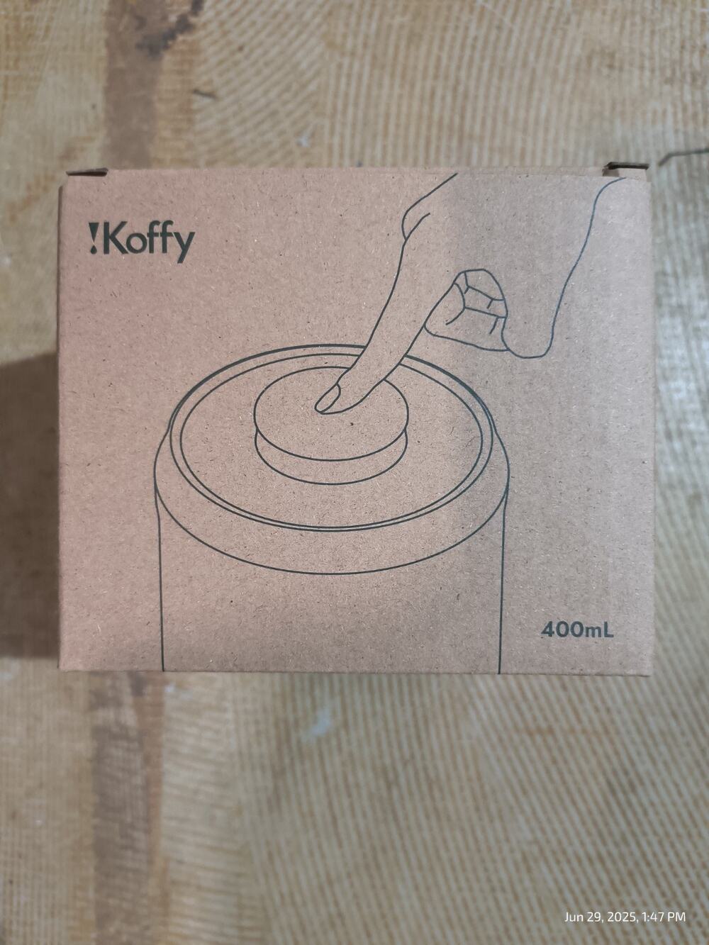 Ikoffy Airtight Coffee Canister FreshGuard 13.5floz / 0.3lb Beans Meadow Green